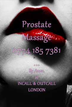 Prostate massage by sexy girl